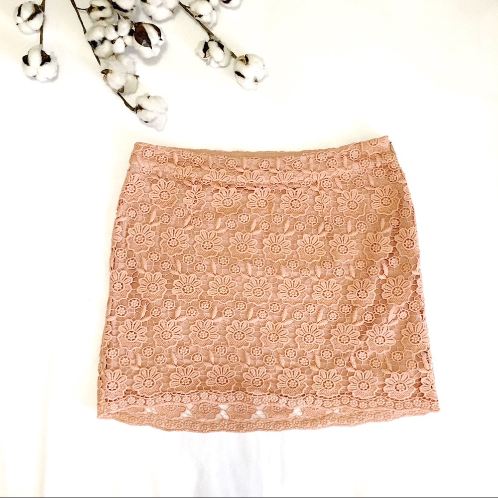 Forever21  Floral Bohemian Skirt